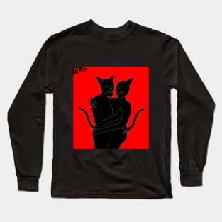 Cat Romance Long Sleeve T-Shirt